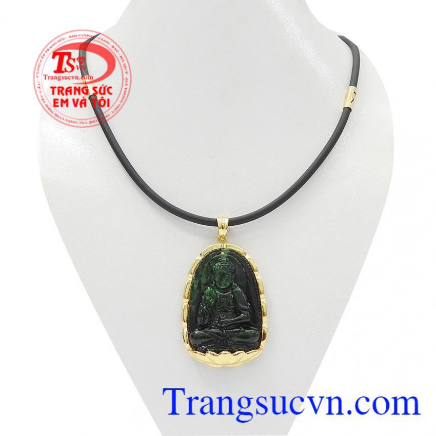 Bộ trang sức phật jadeite tuổi tuất-tuổi hợi