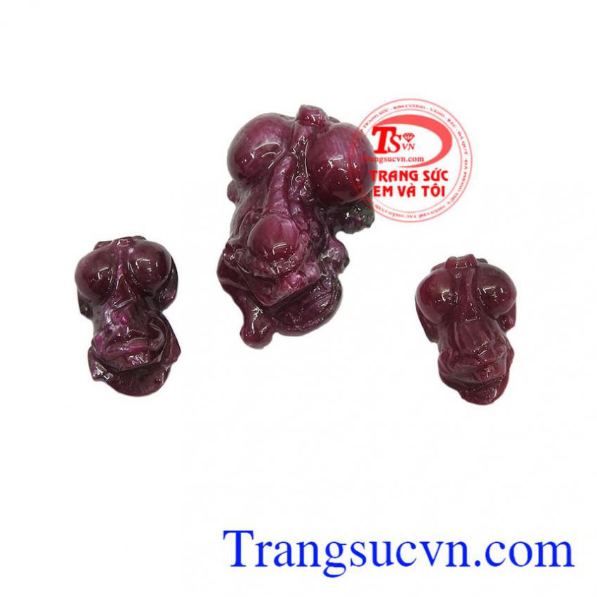 Bộ Tỳ Hưu Ruby may mắn