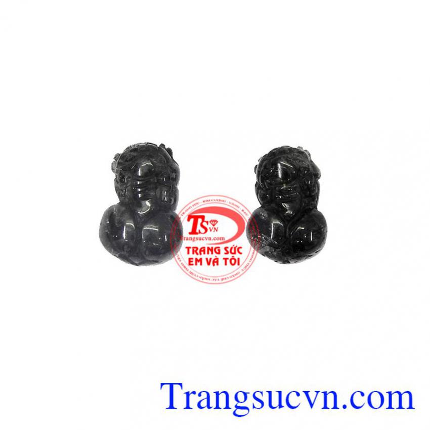 Cặp tỳ hưu thạch anh tóc chiêu lộc