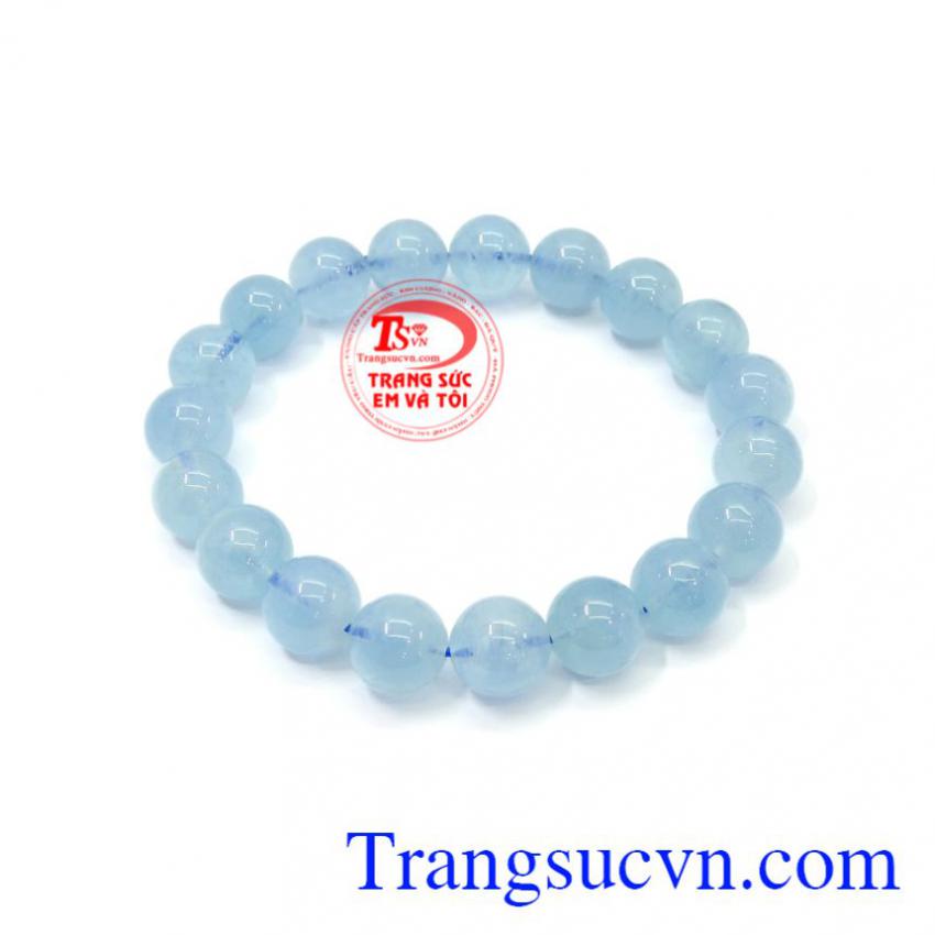 Chuỗi tay Aquamarine 10 ly