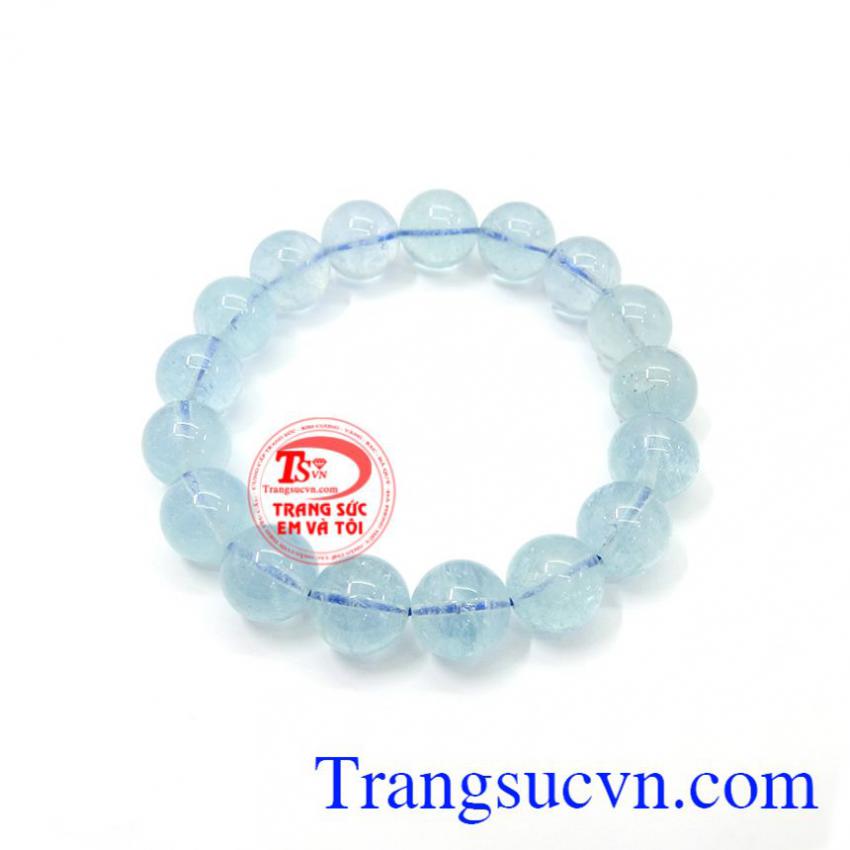 Chuỗi tay Aquamarine 12 ly