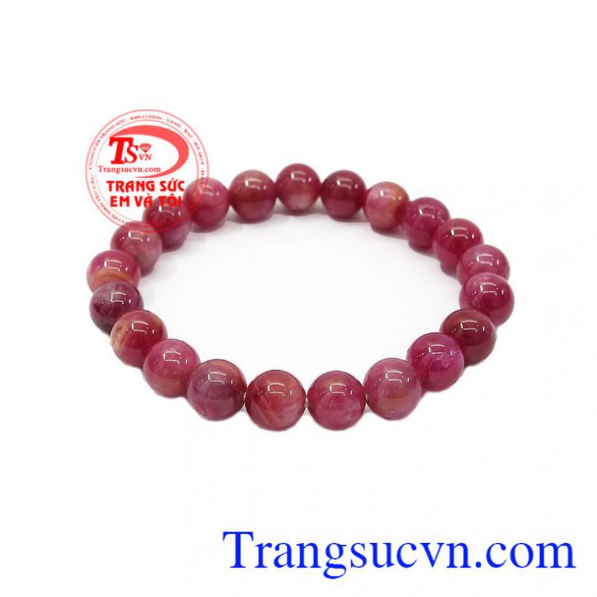 Chuỗi tay Ruby 8 ly