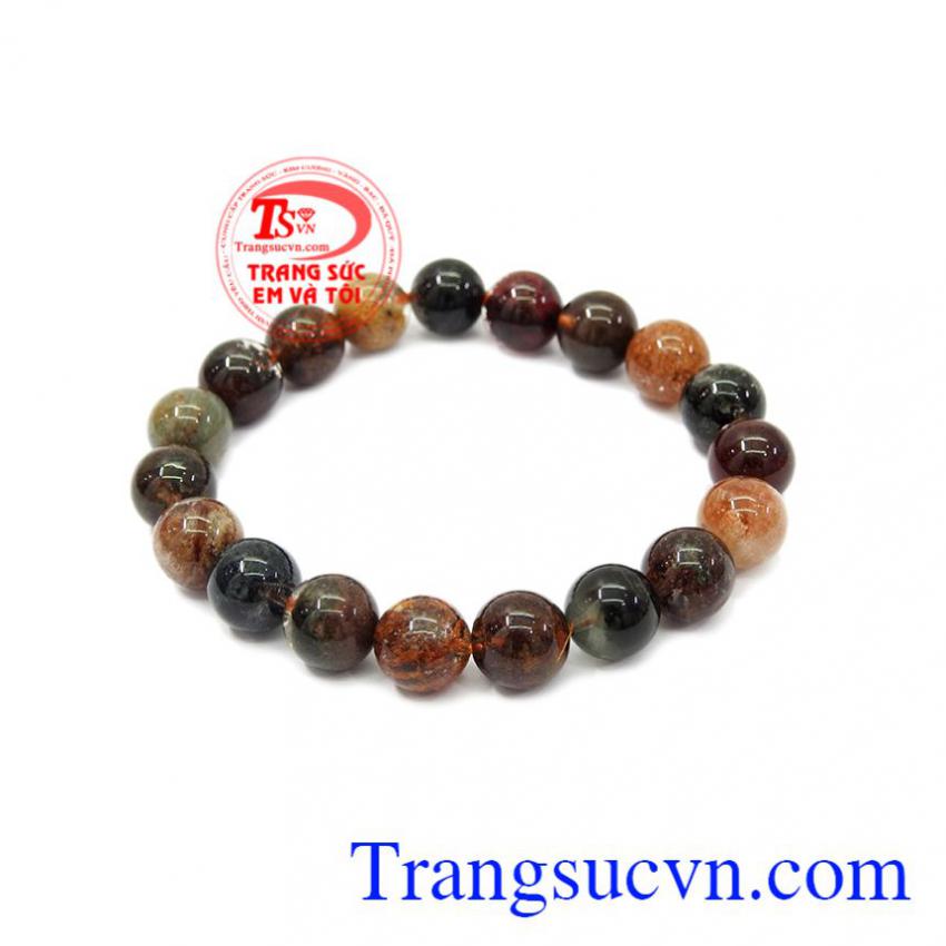 Chuỗi tay thạch anh tóc 10 ly như ý