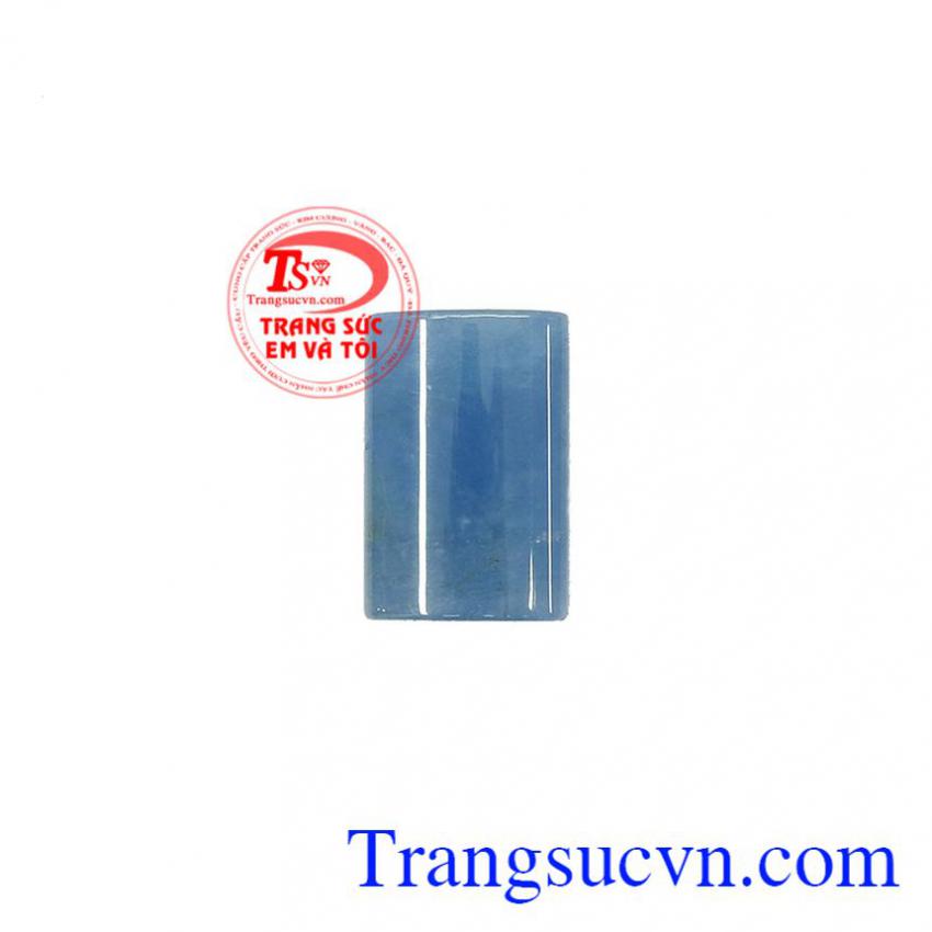 Mặt đá Aquamarine thiên nhiên đẹp