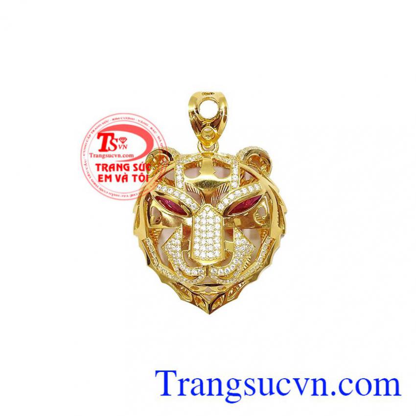 Mặt dây nam hổ cá tính