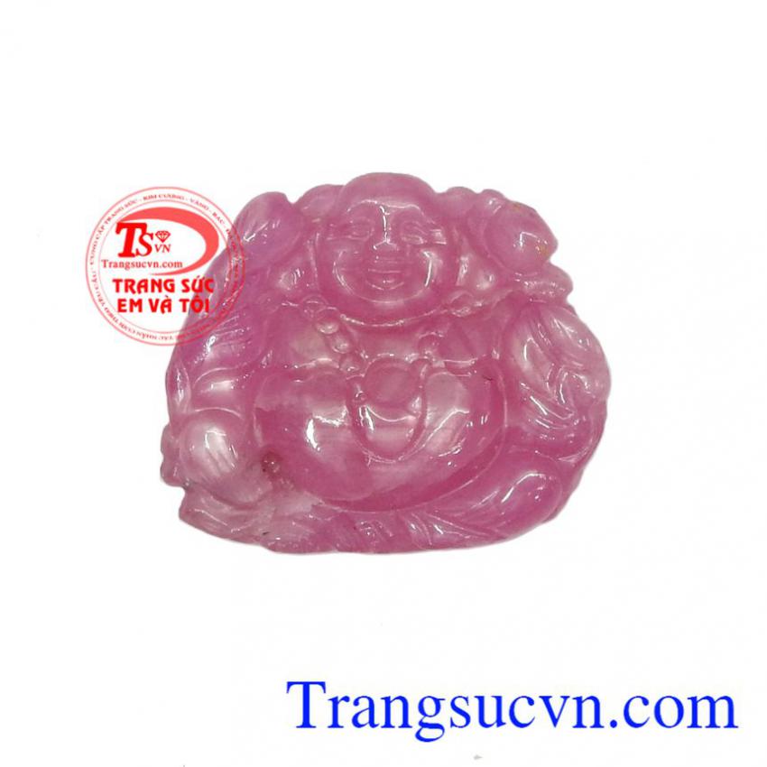 Phật Di Lắc Đá Ruby Bình An