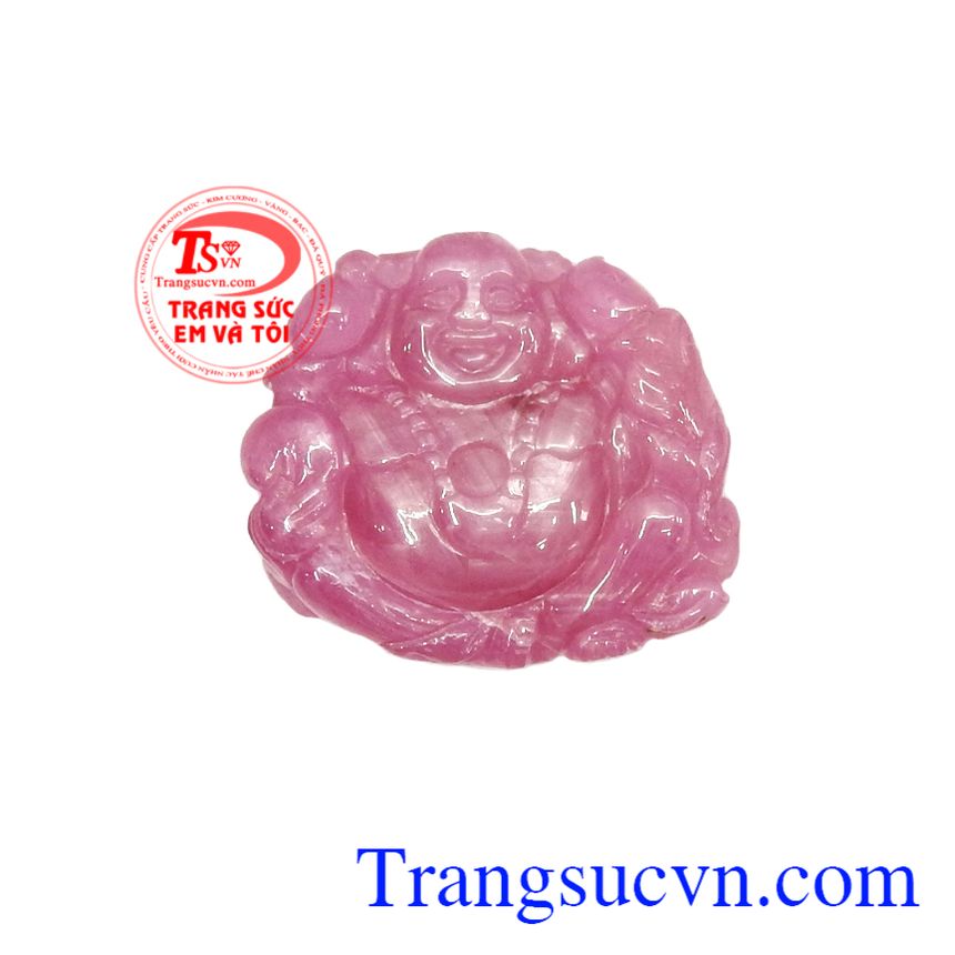 Phật Di Lặc Ruby Hạnh Phúc là sản phẩm đá ruby thiên nhiên, có giấy kiểm định chất lượng đá tự nhiên