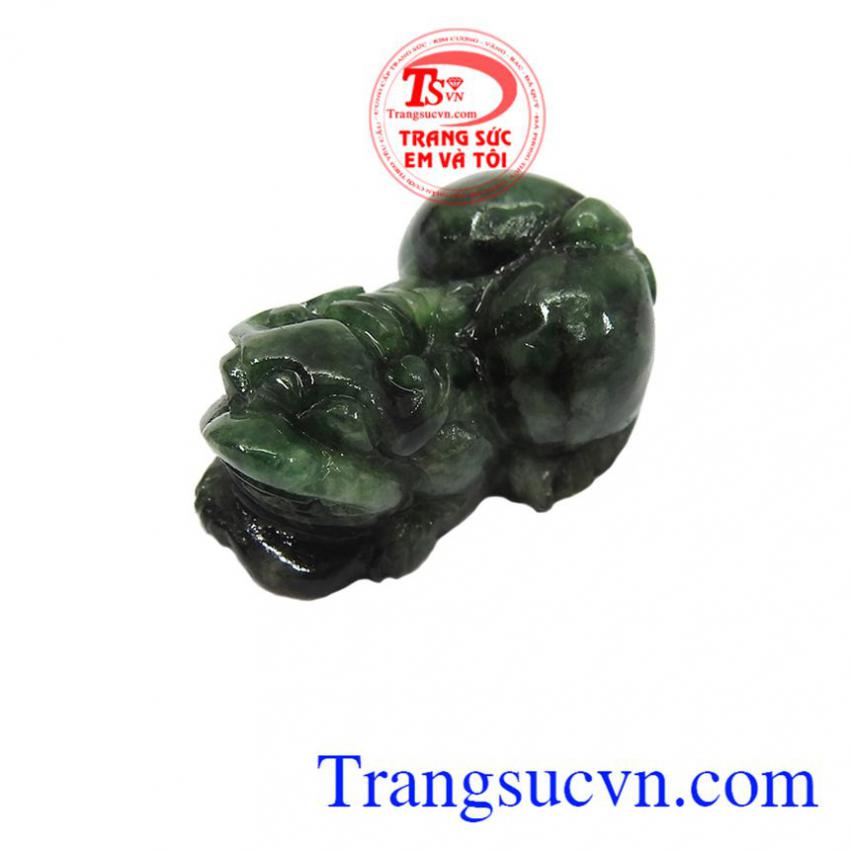 Tỳ hưu ngọc Jadeite chiêu lộc