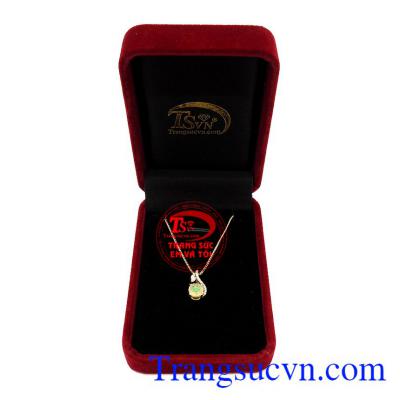 Bộ dây chuyền đá Opal