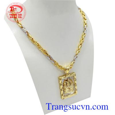 Bộ dây chuyền đẳng cấp 10k dễ dàng kết hợp với nhiều trang phục và phong cách thời trang đa dạng