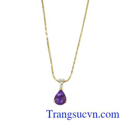 Mặt Dây Thạch Anh Tím Đẹp là sản phẩm được thiết kế đẹp, sang trọng