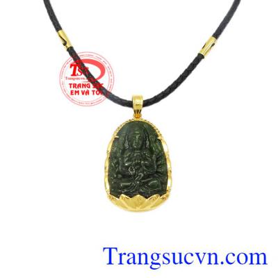 Bộ mặt dây phật tuổi Tý bọc vàng đem lại may mắn cho những người tuổi Tý.