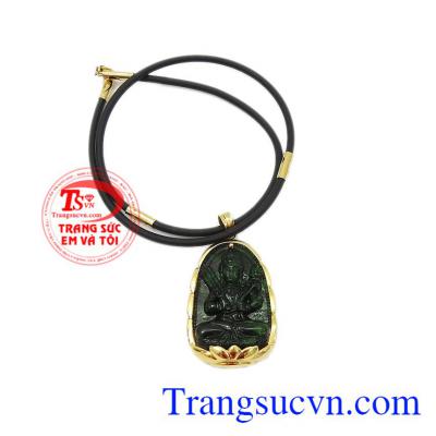 Bộ trang sức được bảo hành uy tín, giao hàng toàn quốc. Bộ trang sức phật jadeite tuổi sửu-tuổi dần.