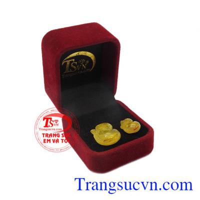 Hồ ly thạch anh tóc vàng thiên nhiên đẹp. Cặp hồ ly thạch anh tóc thiên nhiên