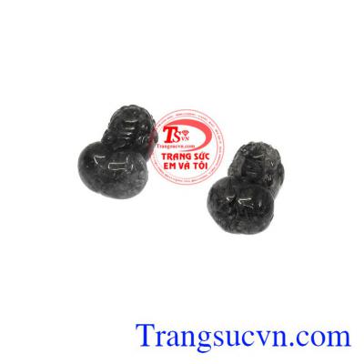 Sản phẩm được ưa chuộng bậc nhất trong phong thủy, là lá bùa hộ mệnh cho chủ nhân,Cặp tỳ hưu thạch anh tóc đen đại lộc
