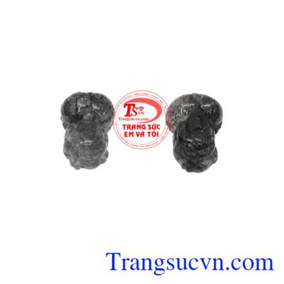 Sản phẩm thích hợp làm quà tặng cho người thân hoặc bạn bè,Cặp tỳ hưu thạch anh tóc đen đại lộc