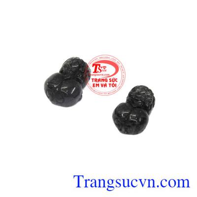Tỳ hưu là linh vật thiêng nhất trong phong thủy giúp chiêu tài lộc, xua đuổi tà ma,Cặp tỳ hưu thạch anh tóc đen