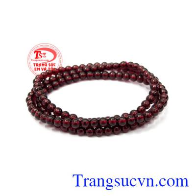 Chuỗi Garnet thiên nhiên đẹp hợp thời trang, thiết kế đẹp mắt.