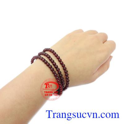 Chuỗi Garnet thiên nhiên đẹp có thể làm quà tặng cho người thân, bạn bè vào những dịp đặc biệt.