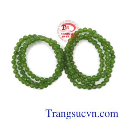 Chuỗi Nephrite thiên nhiên đẹp, giao hàng trên toàn quốc.