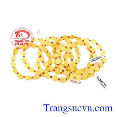 Chuỗi tay hổ phách bé xinh giao hàng trên toàn quốc.