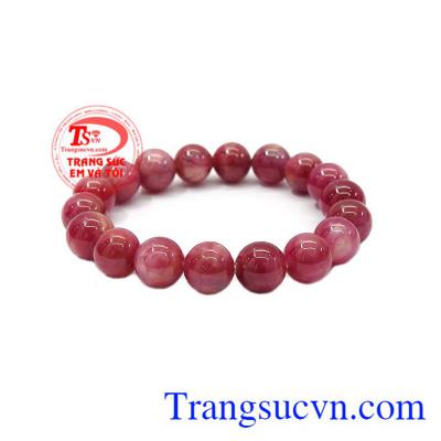 Chuỗi tay Ruby 9 ly là sản phẩm được chế tác đjep, tỉ mỉ,Chuỗi tay Ruby 9 ly