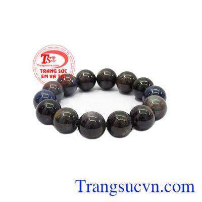 Chuỗi tay Sapphire 15 ly là sản phẩm được chế tác tinh xảo từ đá Sapphire thiên nhiên,Chuỗi tay Sapphire 15 ly