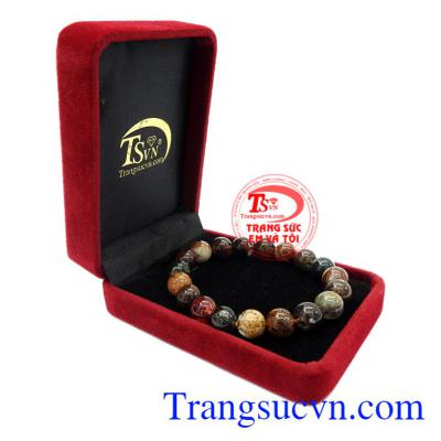 Chuỗi tay thạch anh tóc 10 ly như ý đẹp.