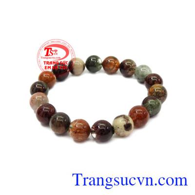 Chuỗi tay thạch anh tóc 11 ly tài lộc có giấy kiểm định đá quý uy tín.
