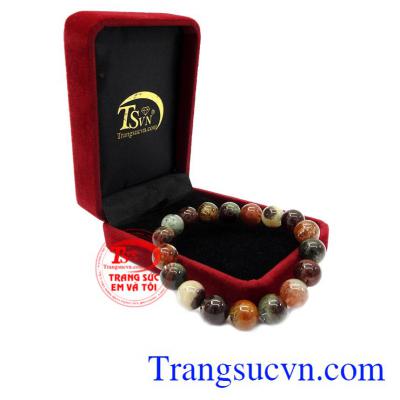 Chuỗi tay thạch anh tóc 11 ly tài lộc chất lượng.