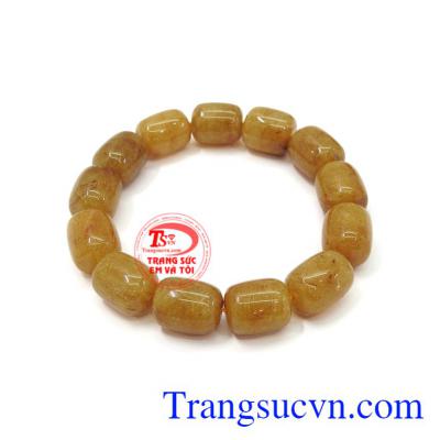 Chuỗi tay thạch anh tóc lu thống