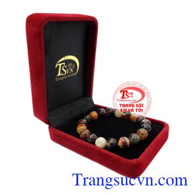 Chuỗi tay thạch anh tóc xinh xắn 9 ly đẹp.