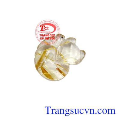 Thạch anh tóc vàng còn giúp bạn có nhiều may mắn trong cuộc sống, thành công trong công việc, thu hút tiền bạc trong kinh doanh