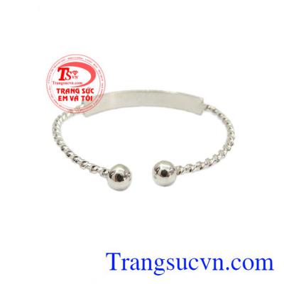 Lắc tay bạc cho trẻ em, giao hàng toàn quốc,Lắc tay bạc cho trẻ em