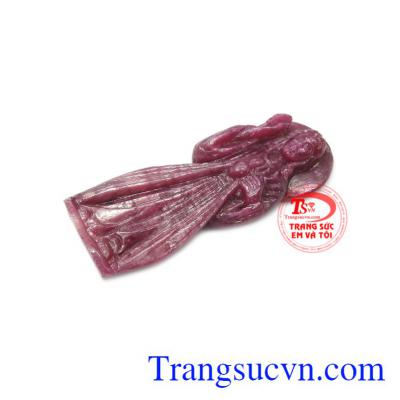 Mặt Chúa Jesus ruby thiên nhiên có giấy kiểm định uy tín.