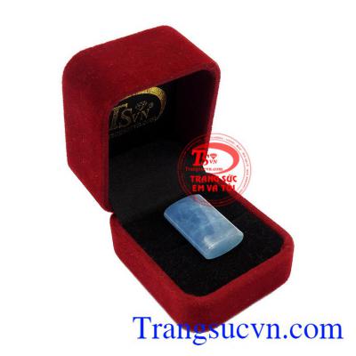 Mặt đá Aquamarine thiên nhiên đẹp