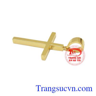 Mặt dây chuyền vàng dễ kết hợp cùng nhiều kiểu dây chuyền vàng