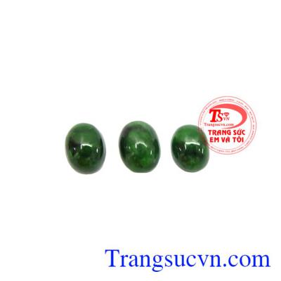 Mặt dây Jadeite Bình Yên có thể bọc vàng làm trang sức, giao hàng nhanh trên toàn quốc