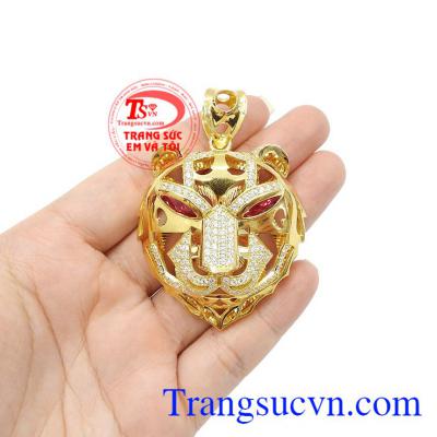 Mặt dây được bảo hành uy tín, giao hàng toàn quốc,Mặt dây nam hổ cá tính