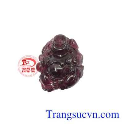 Mặt Di Lặc Tourmaline thiên nhiên