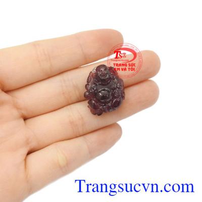 Mặt Di Lặc Tourmaline thiên nhiên