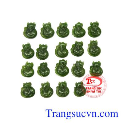 Mặt hồ ly Nephrite đẹp