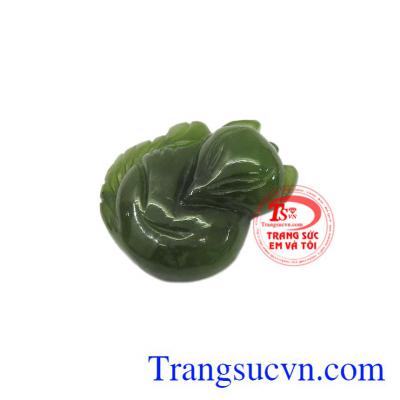 Mặt hồ ly Nephrite may mắn mang lại giàu sang, phú quý cho người sở hữu.
