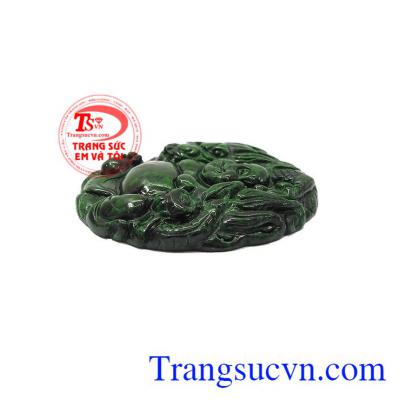 Sản phẩm thích hợp làm quà tặng cho người thân hoặc bạn bè,Mặt Jadeite di lặc an lành