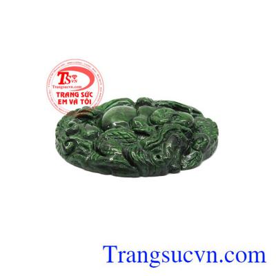 Sản phẩm thích hợp làm quà tặng cho người thân hoặc bạn bè,Mặt Jadeite di lặc bình an