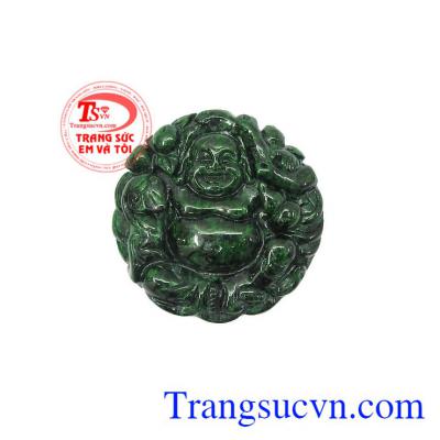 Mặt Jadeite di lặc khí chất là sản phẩm ngọc cẩm thạch thiên nhiên, đám bảo, có giấy kiểm định,Mặt Jadeite di lặc khí chất