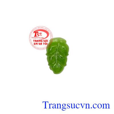 Mặt Nephrite chiếc lá may mắn