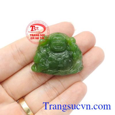 Mặt Nephrite phật di lặc an lành uy tín, chất lượng, giao hàng nhanh trên toàn quốc,Mặt Nephrite phật di lặc an lành