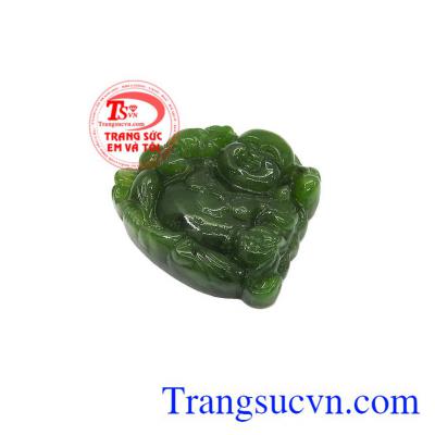 Phật Di lặc là vị Phật được thờ cúng phổ biến ở phương Đông,Mặt Nephrite phật di lặc bình an