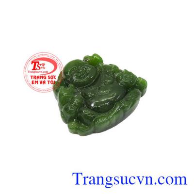 Phật Di lặc là biểu tượng cho hạnh phúc, xua đuổi tà ma đem tới bình an cho gia chủ,Mặt Nephrite phật di lặc bình an